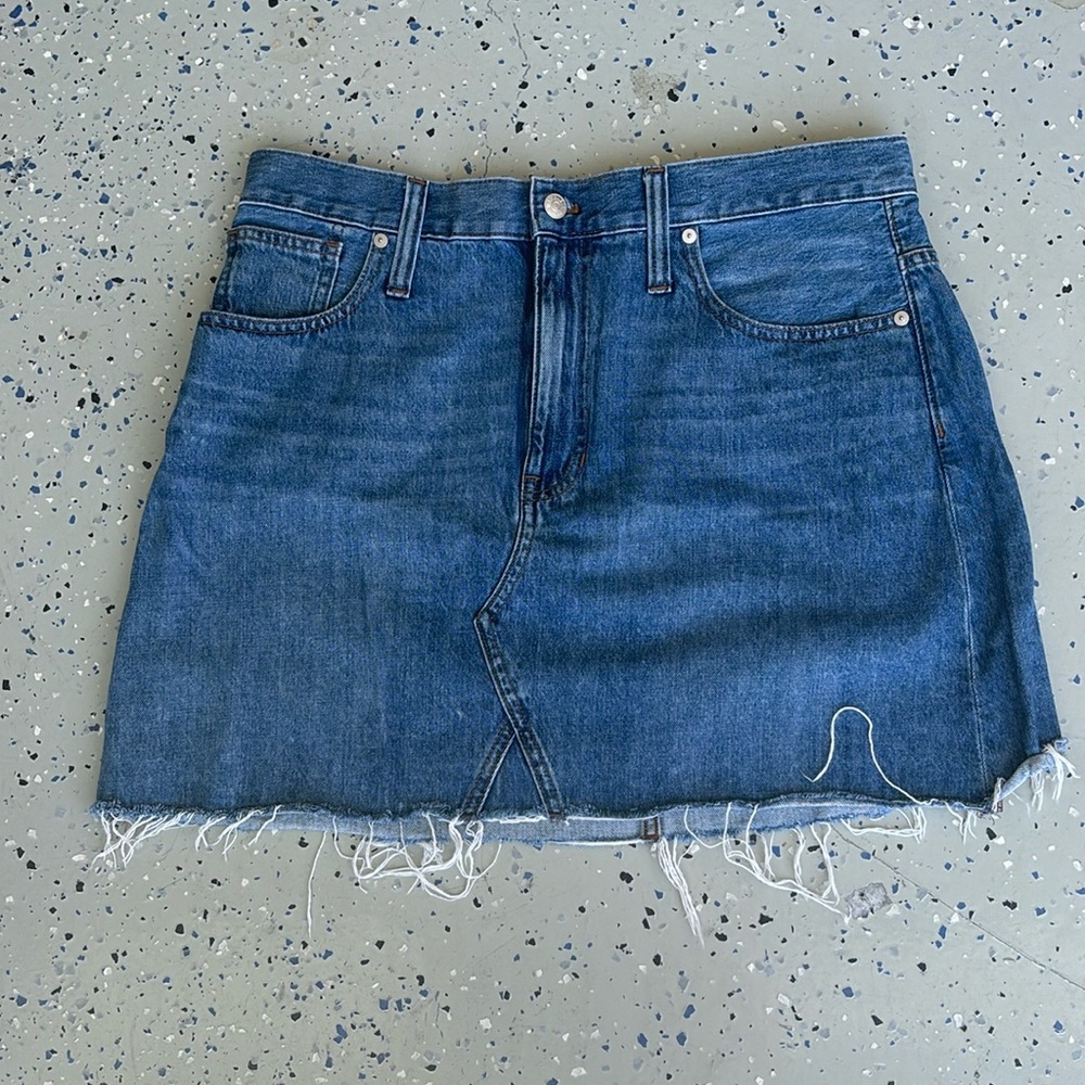 Mini jean shirt